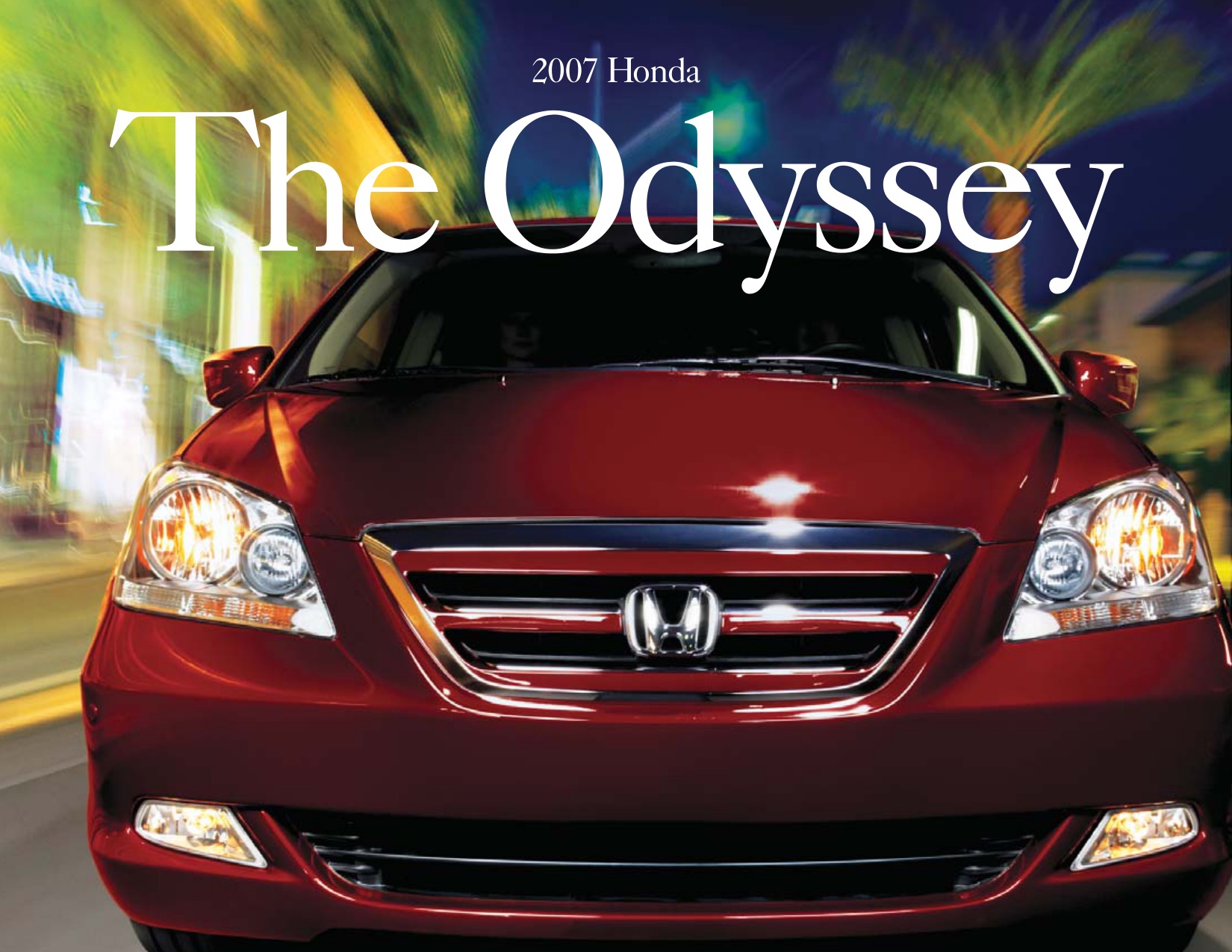 2007 Honda Odyssey Brochure
